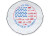 LIFE IS BETTER AT THE CAMPSITE DISCA- LIBATC, COVER SPARETIRE J_27 WHITE, PATRIOTIC|53351-P