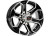 TASKMASTER 15X6 6X5.5 BLACK MACHINED FACE 6-SPOKE 4.25CB 2835LCC|WA-15060655-BMFS-16024-6SP