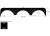 ICON TECHNOLOGIES LIMITED RV FENDER SKIRT, TRIPLE, GULF STREAM, FS1821, BLACK|1821