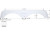 ICON REPLACEMENT TANDEM AXLE FENDER SKIRT FOR JAYCO RVS - 66-1/8" X 11", POLAR WHITE|12185