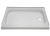 LIPPERT 24IN X 46IN SHOWER PAN; RIGHT DRAIN - WHITE|210383