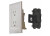 VALTERRA PRODUCTS LLC 15 AMP DECOR RECEPTACLE WITH COVER - WHITE|DG15TVP