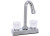 VALTERRA PRODUCTS LLC BAR FAUCET, 4IN WITH 6IN SPOUT, 2 KNOB, PLASTIC, CHROME|PF211310