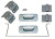AP PRODUCTS TABLE HINGE BRACKET KIT|013-957