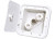 VALTERRA PRODUCTS LLC SPRAY-AWAY HOT AND COLD OUTLET W/ QUICK CONNECT, PLASTIC, WHITE|PF247201