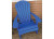 GREEN COUNTRY DÉCOR FOLDING ADIRONDACK CHAIR - BURNS BLUE|ACF-BURNBL