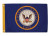 TAYLOR MADE US NAVY SEAL 12X18 FLAG|1619