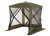 QUICK-SET BY CLAM TRAVELER 4-SIDED SCREEN SHELTER - GREEN WITH BLACK MESH|9870