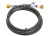 DICOR 72IN LP GAS HIGH PRESSURE HOSE -1/4IN I.D., 3/8IN FPT X 3/8IN FEMALE FLARE SWIVEL (HANG TAGGED)|LP-PT72HP