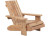 JACK & JUNE ADIRONDACK CHAIR - TAN|JJ-CHAIR-RW