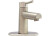 VALTERRA PRODUCTS LLC PREMIUM SINGLE HANDLE VESSEL LAVATORY FAUCET, BRUSHED NICKEL|PF232403