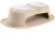 WEATHERTECH PET FEEDING SYSTEM DOUBLE HIGH 32 OZ 6IN POLY BOWL TAN|PDHC3206TNTN