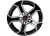 TASKMASTER ALUM TRLR WHEEL - 14X5.5 5X4.5 BLK MACHINED FACE 5-SPOKE , 3.19CB, 0OS, 2200LCC|LZA455045BMF