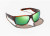 BAJIO VEGA SUNGLASSES - BROWN TORTOISE MATTE/GREEN MIRROR|VEG121112
