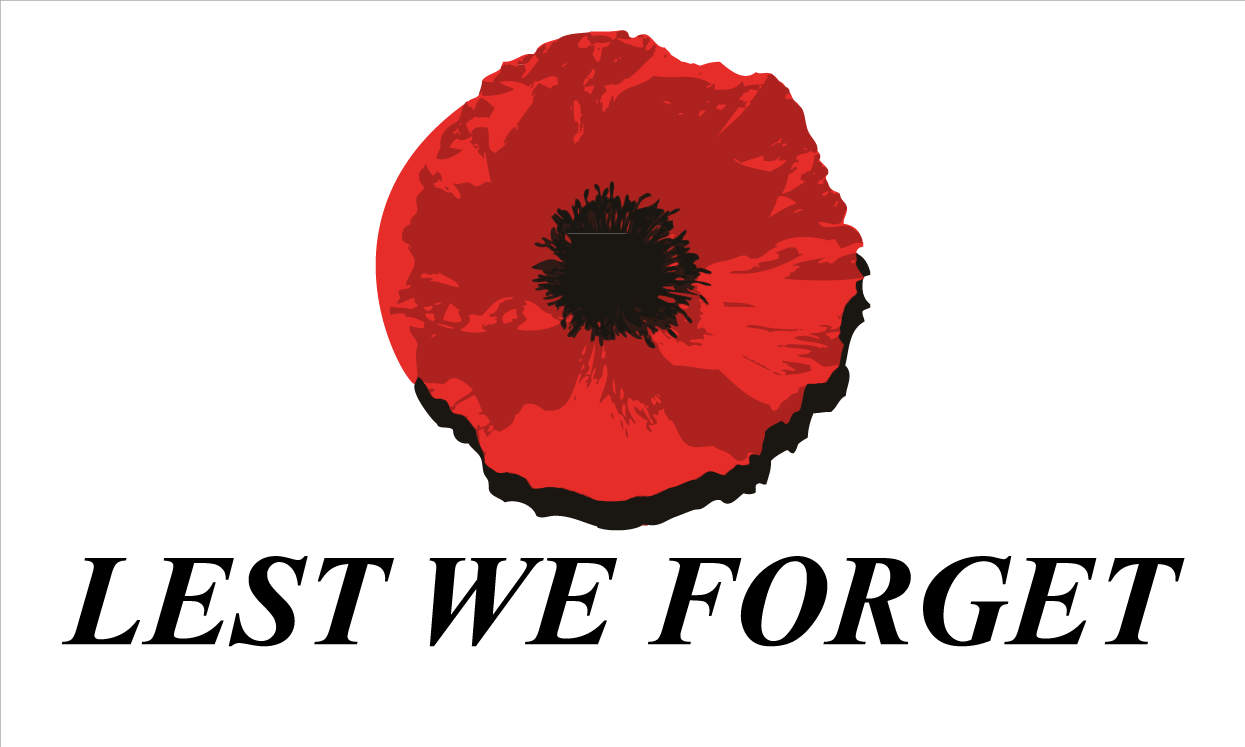 Lest we forget hand flag – Wee Spot In Ulster