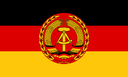 East Germany National People's Army Flag