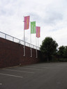 Standard Aluminium Wall Mounted Flagpole