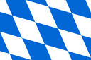 Free State of Bavaria ([Freistaat Bayern]) State and Civil Flag Flag