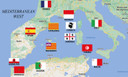 Mediterranean West (13 Flags)