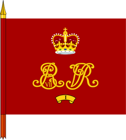 The Company Colour of No.1 Coy., 1st Battalion, Irish Guards