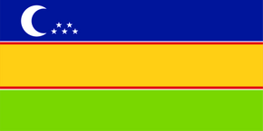 Uzbekistan Flag