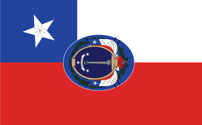 1st Design of Current Chile Flag