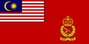 Malaysia Army Ensign