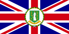 British Virgin Islands Governor Flag