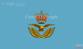 RAF Officers Cap Badge Flag