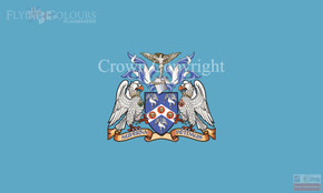 RAF Cranwell College Coat of Arms Flag