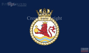 HMS Exeter Flag