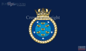 HMS Manchester Flag