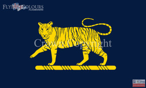 The Prince of Wales Royal Regiment Tiger flag