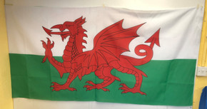 Wales  "The Red Dragon" Flag