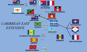 Caribbean East Comprehensive (19 Flags)