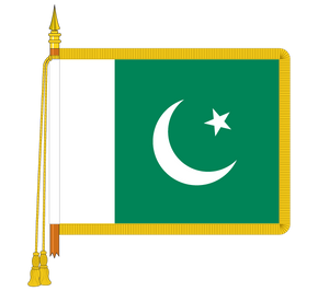 Ceremonial Pakistan Flag