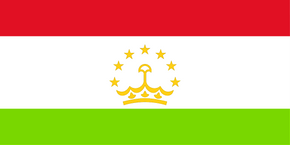 Tajikistan National Flag