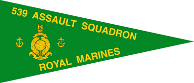 539 Assault Squadron Royal Marines Pennant