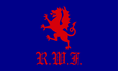 The Royal Welch Fusiliers Camp Flag