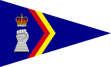 Royal Armoured Corps Yacht Club Burgee