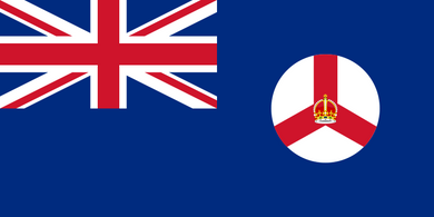 Crown Colony of Singapore Flag