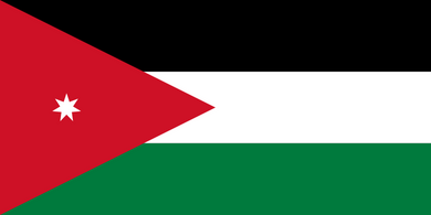 Transjordan (British Mandate of Jordan) Flag