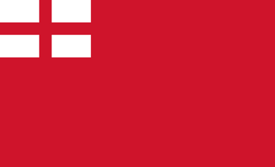 (1620 - 1707) Red Ensign