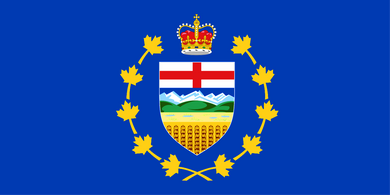 Alberta Lt Governor Flag