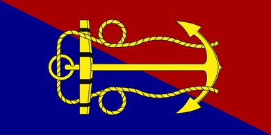 Canadian Navy Board Flag