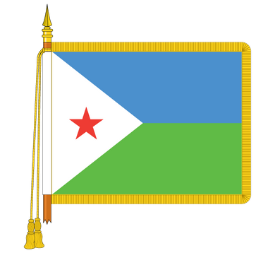 Ceremonial Dominica Flag