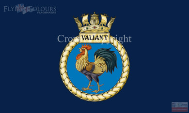 HMS Valiant Flag