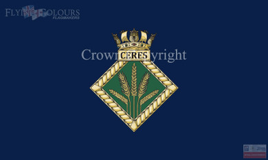 HMS Ceres Flag