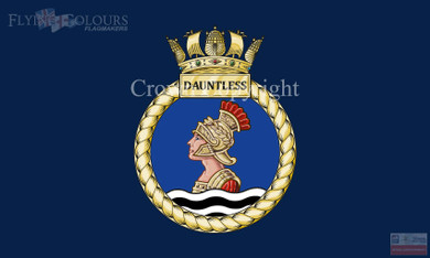 HMS Dauntless Flag