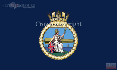 HMS Excellent Flag